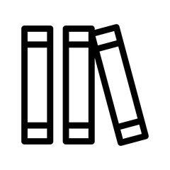 closed book icon or logo isolated sign symbol vector illustration - high quality black style vector icons
