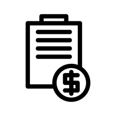 contract icon or logo isolated sign symbol vector illustration - high quality black style vector icons
