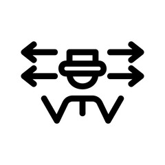 decision icon or logo isolated sign symbol vector illustration - high quality black style vector icons
