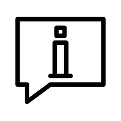 info icon or logo isolated sign symbol vector illustration - high quality black style vector icons
