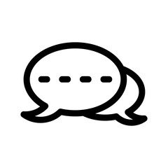 message icon or logo isolated sign symbol vector illustration - high quality black style vector icons
