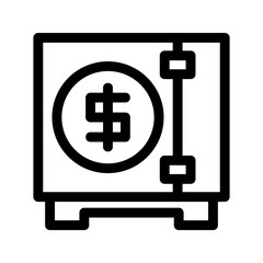 money protection icon or logo isolated sign symbol vector illustration - high quality black style vector icons

