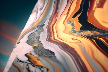 Marble abstract background made with generative AI