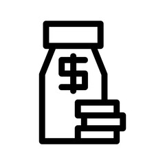 savings icon or logo isolated sign symbol vector illustration - high quality black style vector icons
