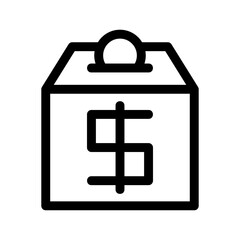 savings icon or logo isolated sign symbol vector illustration - high quality black style vector icons
