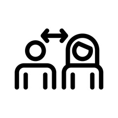 teamwork icon or logo isolated sign symbol vector illustration - high quality black style vector icons
