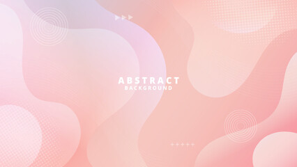 Abstract Gradient pink blue liquid background. Modern background design. Dynamic Waves. Fluid shapes composition. Fit for website, banners, brochure, posters