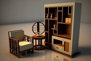 furniture created using AI Generative Technology