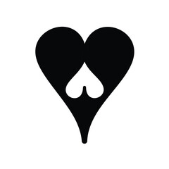 heard, love, icon, vector, template, illustration, design, collection,flat, style