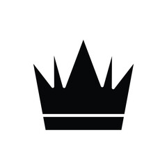 crown, icon, vector, template, illustration, design, collection,flat, style