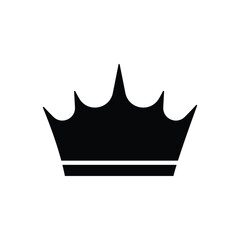 crown, icon, vector, template, illustration, design, collection,flat, style