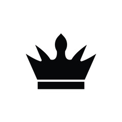 crown, icon, vector, template, illustration, design, collection,flat, style