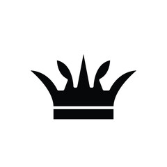 crown, icon, vector, template, illustration, design, collection,flat, style