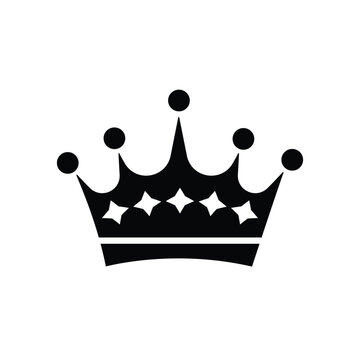 crown, icon, vector, template, illustration, design, collection,flat, style