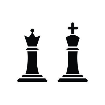 chess, icon, vector, template, illustration, design, collection,flat, style