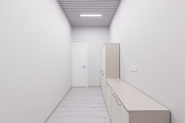 Fototapeta premium Empty office after renovation with new furniture