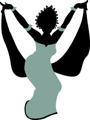 Dance Vector Illustration Celebrate Party 