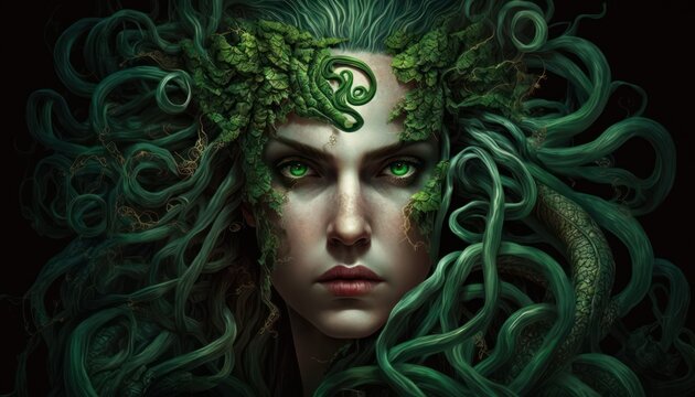 Medusa greek mythology hi-res stock photography and images - Alamy