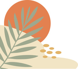 Vector Corner Ornament Bohemian Decorative