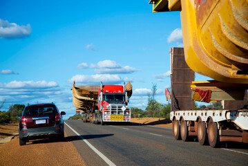 Transport of Oversize Heavy Machinery