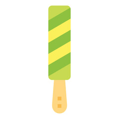 ice cream flat icon style