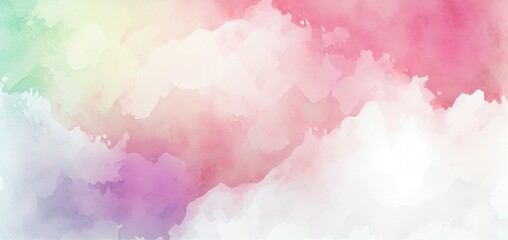 Abstract colorful watercolor gradient paint grunge texture background