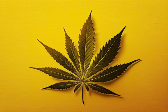 cannabis leaf background , ai generated
