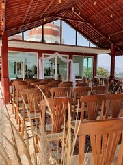 El interior de una casa de ladrillos en un pueblo mágico de México