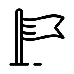 flag icon or logo isolated sign symbol vector illustration - high-quality black style vector icons
