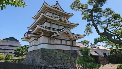 Fototapeta premium 高松城艮櫓