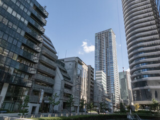 Fototapeta premium 大阪の街の昼風景