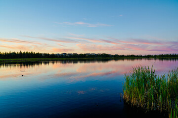 Sunset at Niven Lake