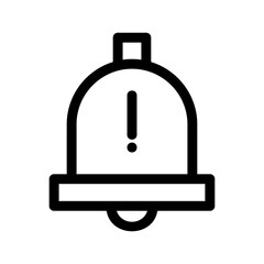 alert icon or logo isolated sign symbol vector illustration - high quality black style vector icons
