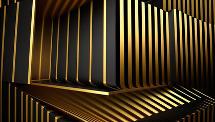 Fototapeta premium black and white background, Generative AI