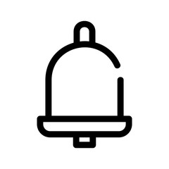 bell icon or logo isolated sign symbol vector illustration - high quality black style vector icons
