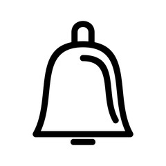 bell icon or logo isolated sign symbol vector illustration - high quality black style vector icons
