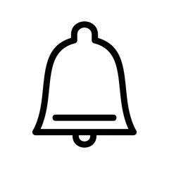 bell icon or logo isolated sign symbol vector illustration - high quality black style vector icons
