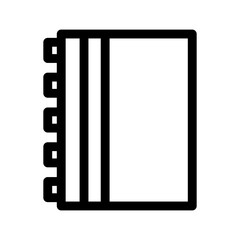 book icon or logo isolated sign symbol vector illustration - high quality black style vector icons
