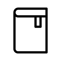 book icon or logo isolated sign symbol vector illustration - high quality black style vector icons
