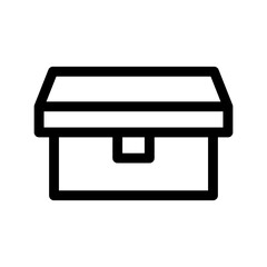 box icon or logo isolated sign symbol vector illustration - high quality black style vector icons
