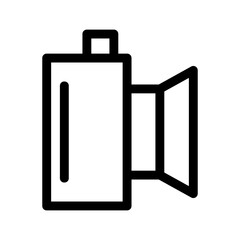 camera icon or logo isolated sign symbol vector illustration - high quality black style vector icons
