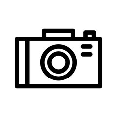 camera icon or logo isolated sign symbol vector illustration - high quality black style vector icons
