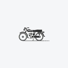 pakistani bike motorcycle icon Yamaha motorcycle flat icon  