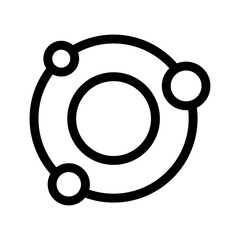  planet icon or logo isolated sign symbol vector illustration - high quality black style vector icons  © Zahroe