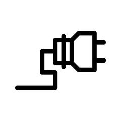 plug icon or logo isolated sign symbol vector illustration - high quality black style vector icons
