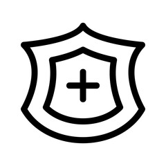 shield icon or logo isolated sign symbol vector illustration - high quality black style vector icons
