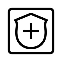 shield icon or logo isolated sign symbol vector illustration - high quality black style vector icons
