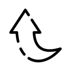 arrow icon or logo isolated sign symbol vector illustration - high quality black style vector icons
