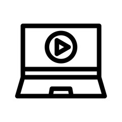 video chat icon or logo isolated sign symbol vector illustration - high quality black style vector icons
