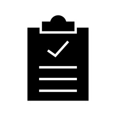 approved list icon or logo isolated sign symbol vector illustration - high quality black style vector icons
